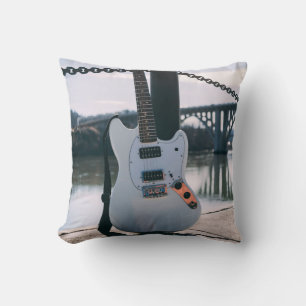 Beautiful Bass Guitar Kissen