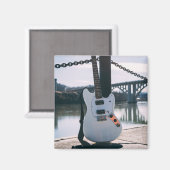 Beautiful Bass Guitar Magnet (Vorderseite/Rückseite)