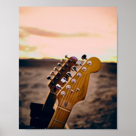 Beautiful Bass Guitar Poster (Vorne)