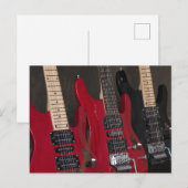 Beautiful Bass Guitar Postkarte (Vorne/Hinten)