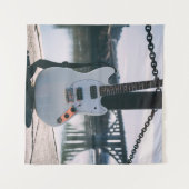 Beautiful Bass Guitar Wandteppich (Vorderseite (Horizontal))