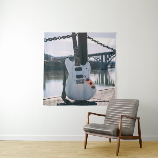 Beautiful Bass Guitar Wandteppich (Beispiel)