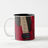 Beautiful Bass Guitar Zweifarbige Tasse (Links)