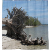 Beautiful Beach Duschvorhang (Vorderseite)