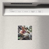 Beautiful Bearded Dragon Lil' Murph Magnet (In Situ (Geschirrspüler))