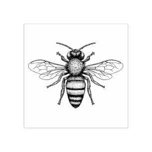Beautiful BEE Scrapbooking Gummistempel