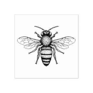 Beautiful BEE Scrapbooking Gummistempel