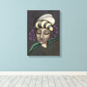 Beautiful Beekeeper Canvas Print Leinwanddruck (Insitu (Holzboden))