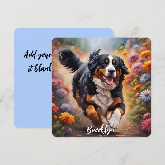 Beautiful Bernese Mountain Dog (Vorne/Hinten)