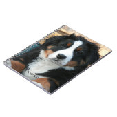Beautiful Bernese Mountain Dog Notizblock (Linke Seite)