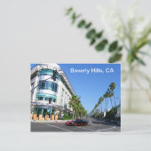 Beautiful Beverly Hills Postcard! Postkarte (Stehend Vorderseite)