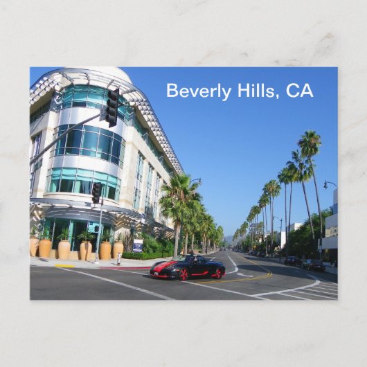 Beautiful Beverly Hills Postcard! Postkarte (Vorderseite)