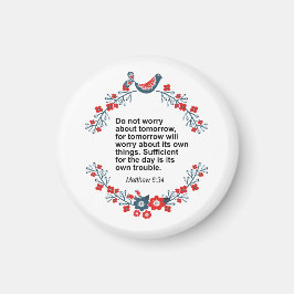 Beautiful Bibelquotes Magnet