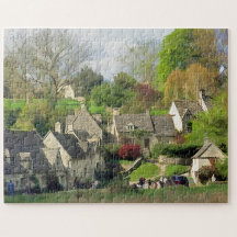 Beautiful Bibury, Cotswolds, UK Jigsaw Puzzle