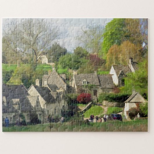 Beautiful Bibury, Cotswolds, UK Jigsaw Puzzle