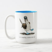 Beautiful Bird Affirmations Zwei-Tone-Kaffee-Tasse Zweifarbige Tasse (Links)