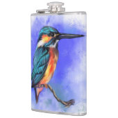 Beautiful Bird Kingfisher Flask Flachmann (Links)