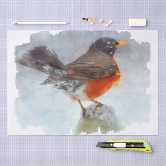 Beautiful Bird Seidenpapier (Handwerk)