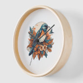 Beautiful Bird Uhr (Winkel)