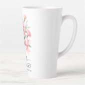 Beautiful Birth Mont Flower/January/Carnation Milchtasse (Rechts)