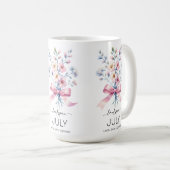 Beautiful Birth Month Flower/Daffodil/March Kaffeetasse (VorderseiteRechts)
