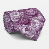 Beautiful Birthday Gifts For Dad Peonies Floral Krawatte (Gerollt)