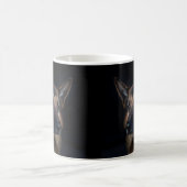 Beautiful Black and Tan German Shepherd Kaffeetasse (Mittel)