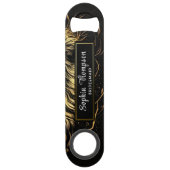 Beautiful Black Bridesmaid Gastgeschenk Hochzeit B Speed Flaschenöffner (Vorderseite)