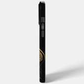 Beautiful Black Gold Traum Catcher Mandala Case-Mate iPhone Hülle (Rückseite / Links)