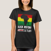 Beautiful Black History Month 247365 We Are All Hu T-Shirt (Vorderseite)