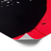 Beautiful Black Poster (Ecke)