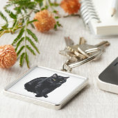 Beautiful Black Schlüsselanhänger (Seite)