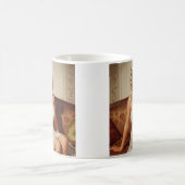 Beautiful blonde pin-up 50's art kaffeetasse (Mittel)