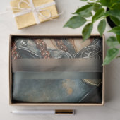 Beautiful Bloody Pirate Woman Anne Bonny Seidenpapier (Geschenk)