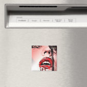 Beautiful Bloody Vampire Magnet (In Situ (Geschirrspüler))