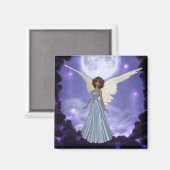 Beautiful Blue Angel Magnet (Vorderseite/Rückseite)