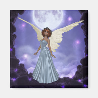Beautiful Blue Angel Magnet