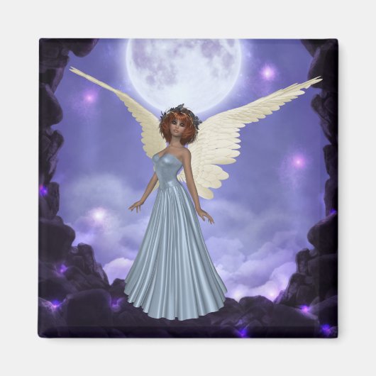 Beautiful Blue Angel Magnet (Vorne)