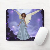 Beautiful Blue Angel Mousepad (Mit Mouse)