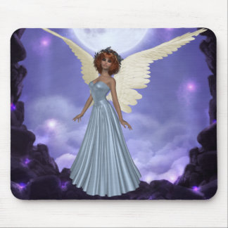 Beautiful Blue Angel Mousepad