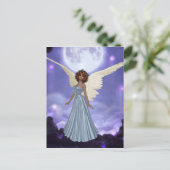 Beautiful Blue Angel Postcard Postkarte (Stehend Vorderseite)