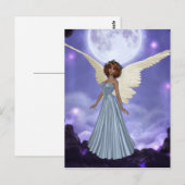 Beautiful Blue Angel Postcard Postkarte (Vorne/Hinten)
