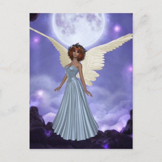 Beautiful Blue Angel Postcard Postkarte (Vorderseite)