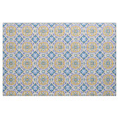 💙 Beautiful blue Azulejos 004, XXL Kachelgröße Stoff (Fat Quarter (45,7 x 55,9 cm))