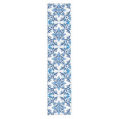💙 Beautiful blue Azulejos II Kurz Table Runner Kurzer Tischläufer (Vorderseite)