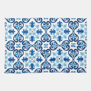 💙 Beautiful blue Azulejos III  Geschirrtuch