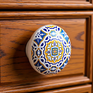 💙 Beautiful blue Azulejos IV Keramikknauf