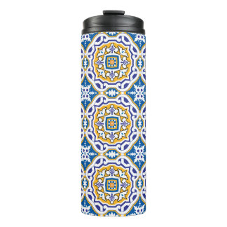💙 Beautiful blue Azulejos IV Thermosbecher