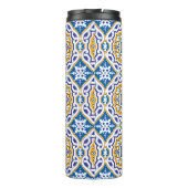 💙 Beautiful blue Azulejos IV Thermosbecher (Rückseite)