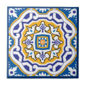 💙 Beautiful blue Azulejos IV XXL Fliese (Vorderseite)
